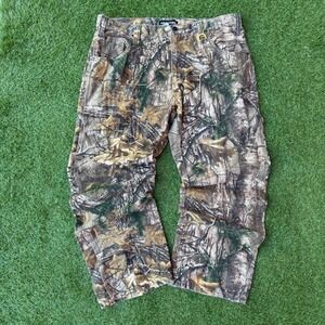 Realtree Camo Pants Mens 38x30 Hunting Outdoors Casual Cotton Blend‎ Gorpcore